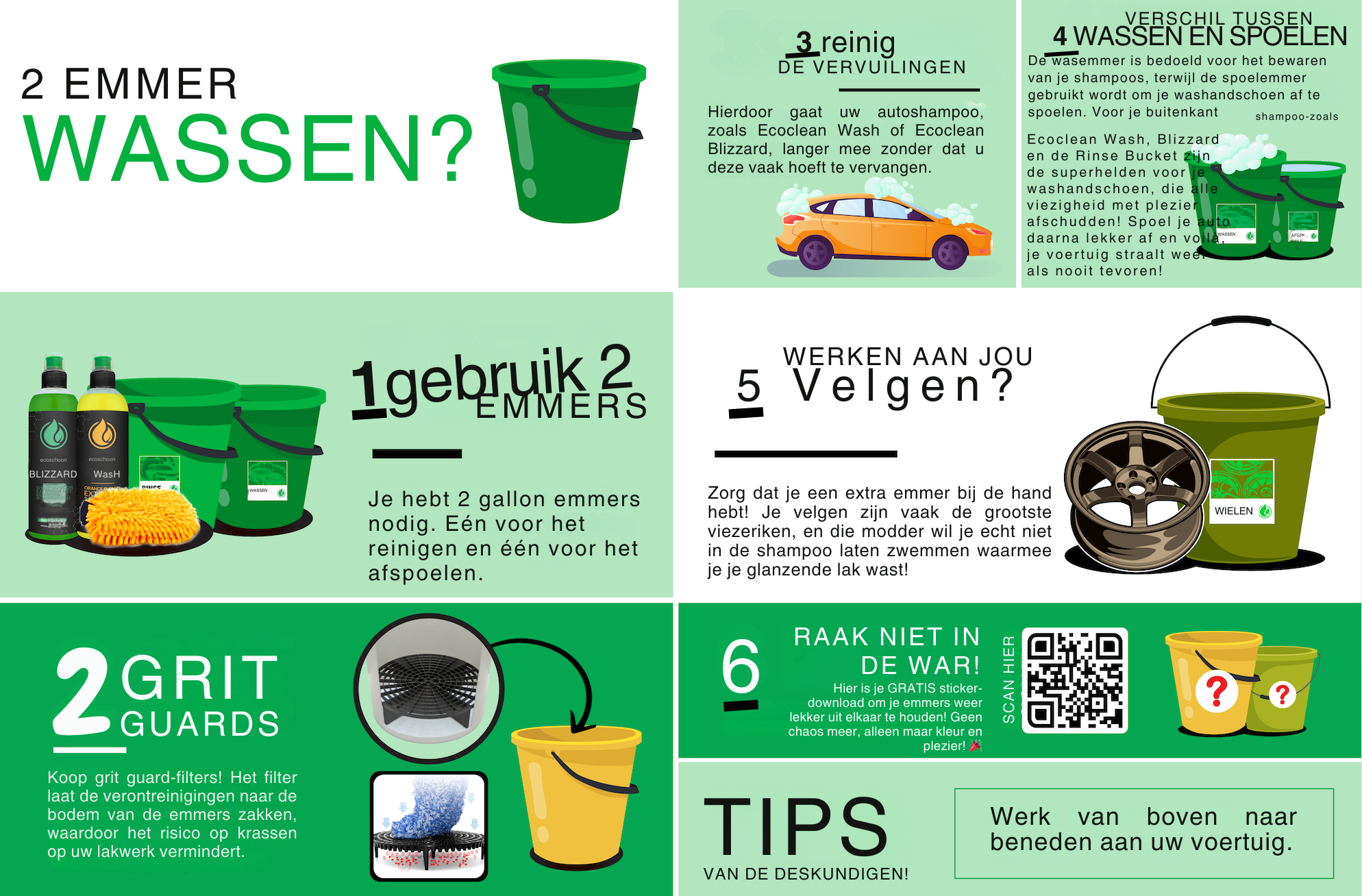 (Nederlands) (1) two buckets wash